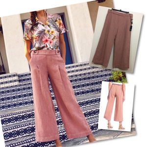 Kut from the Kloth Pink Wide Leg Pants